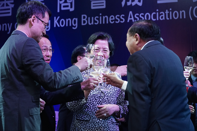 HKBAC celebrated its official inauguration on June 27 at Topaz restaurant. 